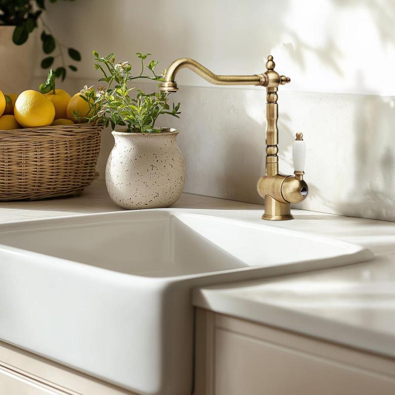 Franke Particolare Old England robinet de cuisine classique bronze 115.0028.205