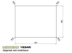 Lorreine 1534R Évier 1,5 de luxe en inox un bac et demi 1534cm sous plan, à fleur de plan ou en surface 1150178231