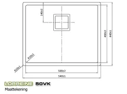 Lorreine Exclusive évier en inox 50cm sous plan, à fleur de plan ou en surface 1150178274
