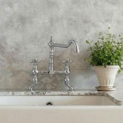 Robinet de cuisine nostalgique inox V1979RVSST