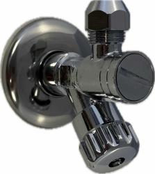 Set de 2 robinets d'arrêt avec filtre d'angle