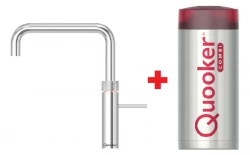 Quooker Fusion Square Chrome COMBI Eau chaude, froide, bouillante 22FSCHR