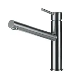 Lorreine Frome Robinet de cuisine entièrement en inox avec bec pivotant 1154021732