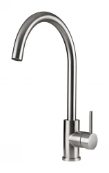 Lorreine Mersey Robinet de cuisine entièrement en inox avec bec pivotant 1154021752