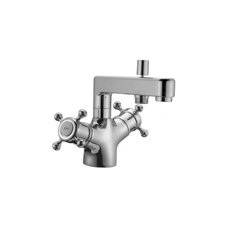 Huber Victorian Mitigeur thermostatique pour montage sur le bord de la baignoire Chrome VTT6201021