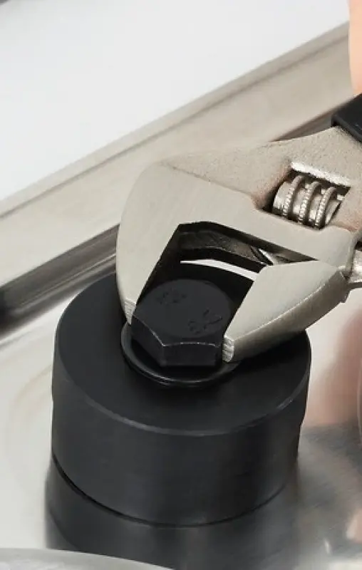 Pure.Sink Universal Emporte-pièce pour évier en acier inoxydable, trou de 35 mm PSAC-12