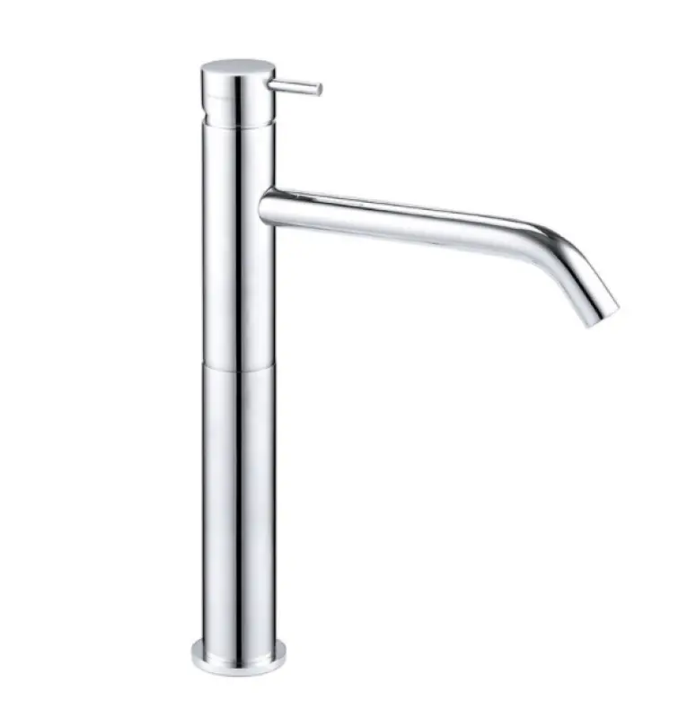 Waterevolution Flow robinet de lavabo à bec haut pour lavabos, avec bouchon chromé T11501