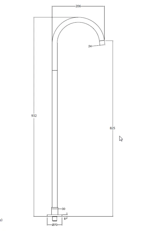 Waterevolution Flow robinet de lavabo indépendant bec chromé T167701