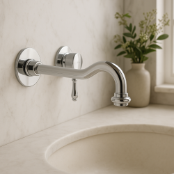 PB Classic mitigeur de lavabo encastré 20cm chrome 1208592652