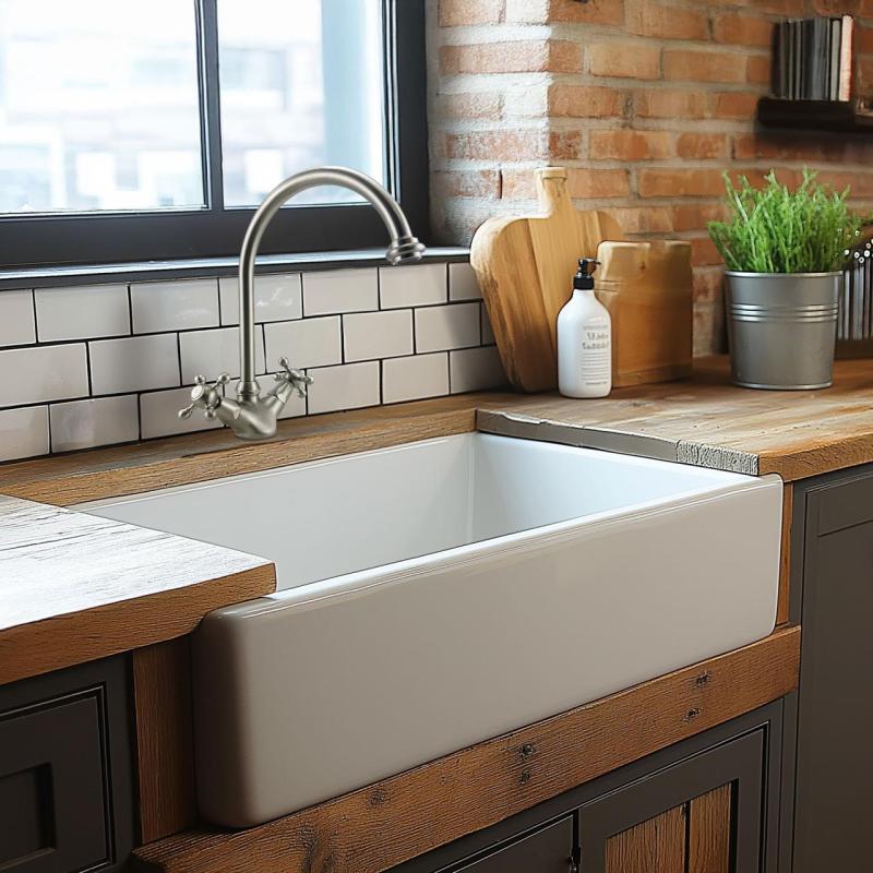 PB Robinet de cuisine Nostalgic V1905 en inox