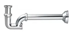 Siphon PB Unix classic pour lavabo et fontaine en métal chromé 1208676582