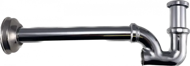 Siphon PB Unix classic pour lavabo et fontaine en métal chromé 1208676582