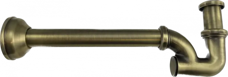 PB Unix classic Siphon pour lavabo et fontaine en métal bronze 1208676672