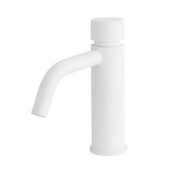Waterevolution Flow Robinet de lavabo eau froide  à fermeture automatique blanc mat T110TPBR