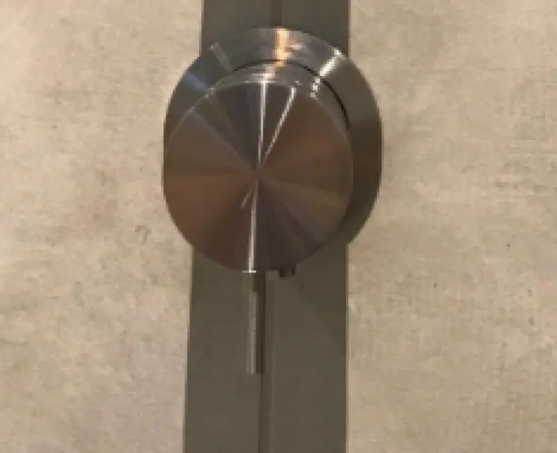 Thermostat de douche encastré Waterevolution Flow en acier inoxydable massif avec rosace ronde T142TBIE 1208816582