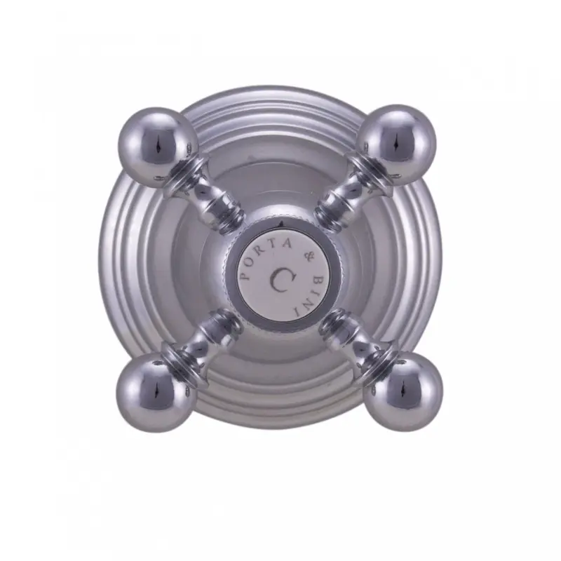 PB Classic Robinet d'arrêt encastré avec manette croisillon Chrome 1208855562