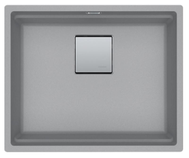 Franke Cube KNG 110.52 évier 52x42 gris granit sous plan 125.0512.507