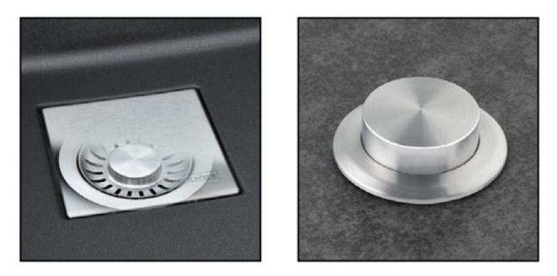 Franke Cube KNG 110.62 évier 72x42 granit gris sous plan avec surface pour trou de robinet 125.0512.518