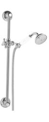 PB Classic Set coulissant avec douchette et flexible de douche Acier inoxydable 1208899112