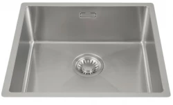 Lorreine 45R Évier de luxe en inox 45x40 cm sous plan, à fleur de plan ou en surface 1208912452