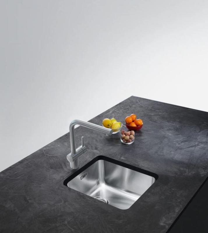 Franke Atlas Neo Robinet de cuisine bec pivotant Acier inoxydable115.0521.435