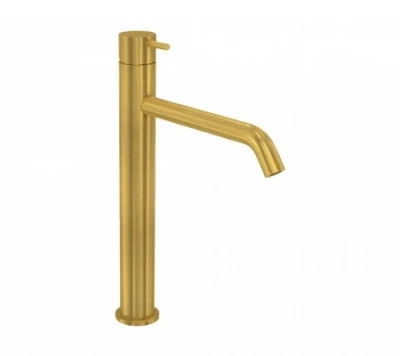 Waterevolution Flow robinet de lavabo pour vasques en laiton brossé T115LE