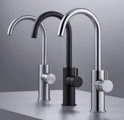 Waterevolution Flow Robinet de lavabo modèle haut chromé T1121F01