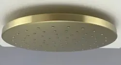 SB 316 tête de douche effet pluie ronde 20 cm PVD or 1208946726