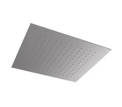 SB Square 316 Douche à effet de pluie encastrée 50x50cm en inox 1208946995