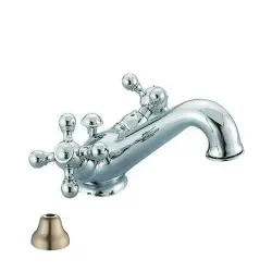 Cisal Arcana Mélangeur de lavabo en céramique, inox AC0005102