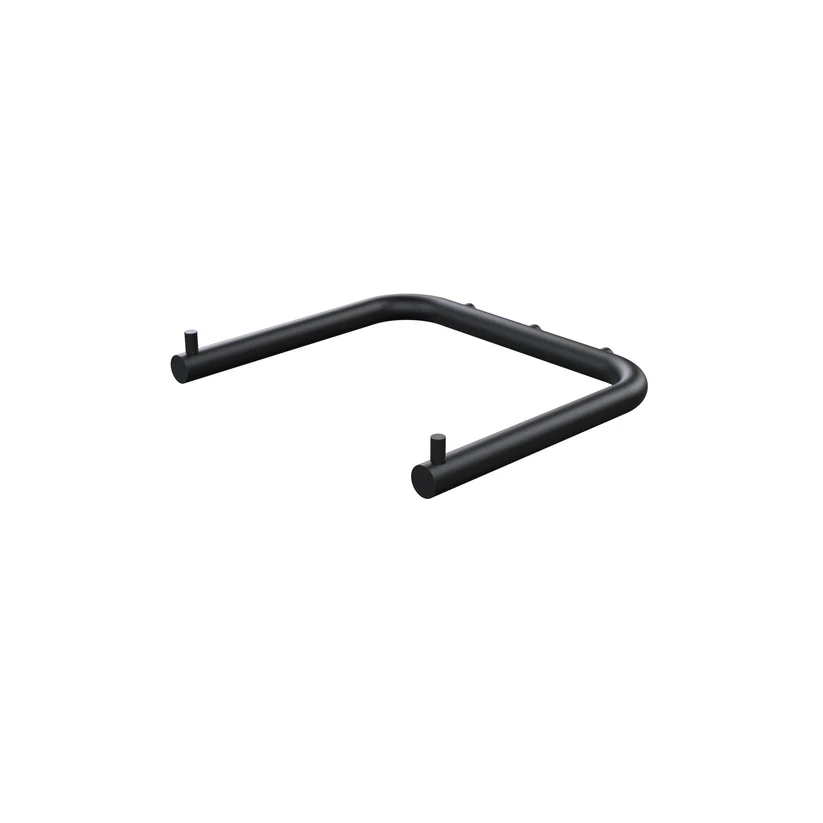 Waterevolution Flow Porte-rouleau de toilette double Noir mat A131PRV2