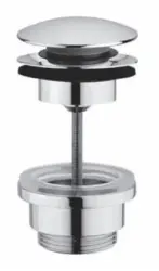 PB Unix bouchon pour lavabo 1 1/4 verrouillable push up click clack chromé 1208953283