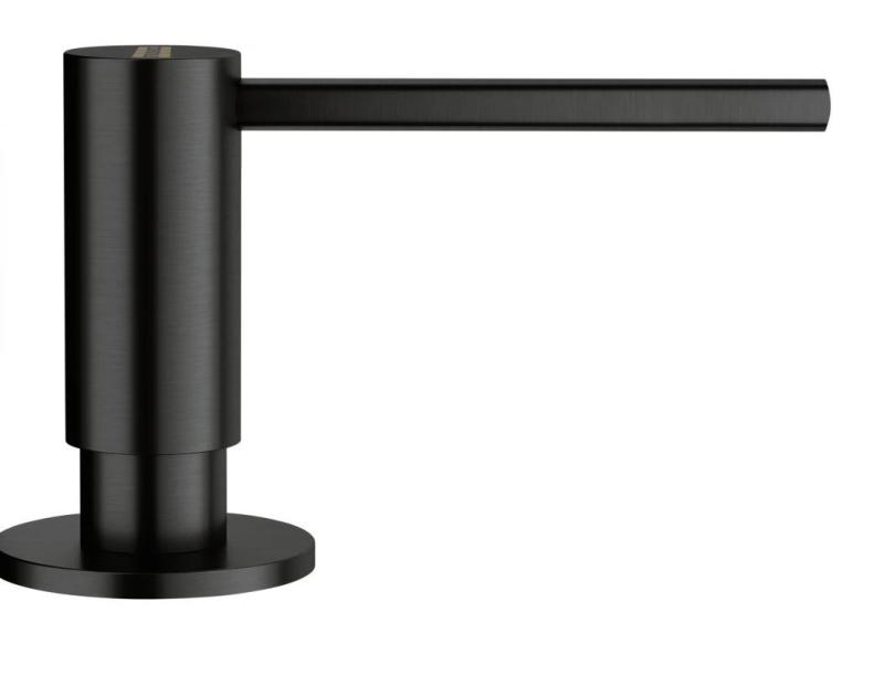 Franke Atlas brossé noir Distributeur de savon encastrable 112.0717.102