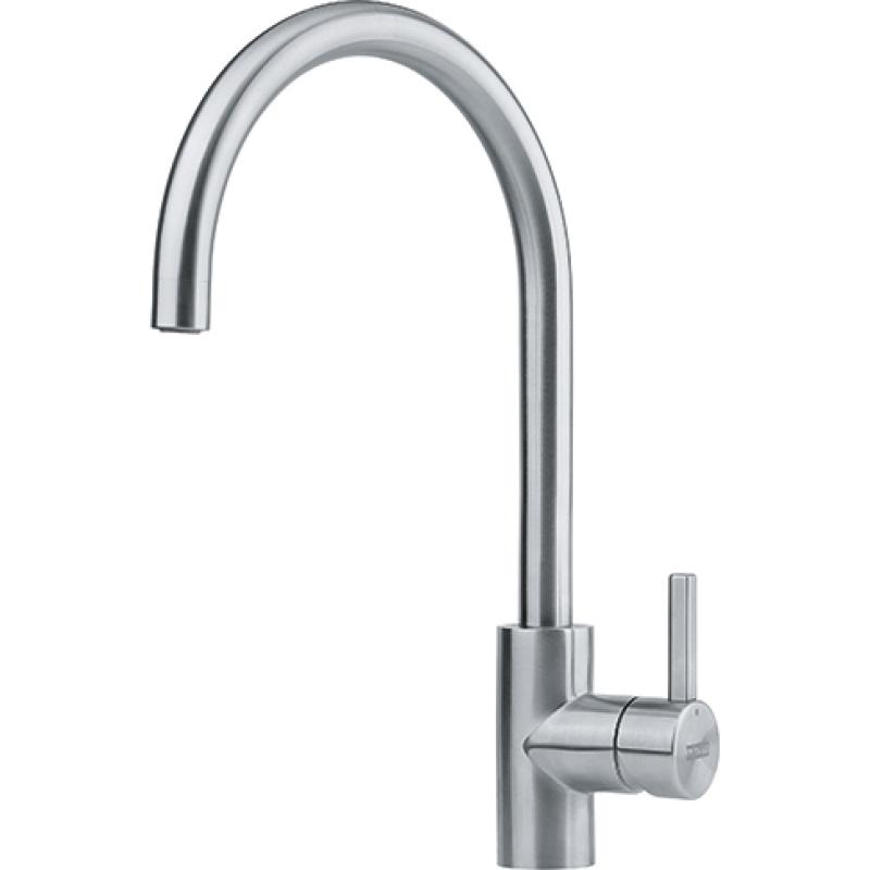Franke Robinet de cuisine Eos Neo bec pivotant entièrement en inox 115.0590.044