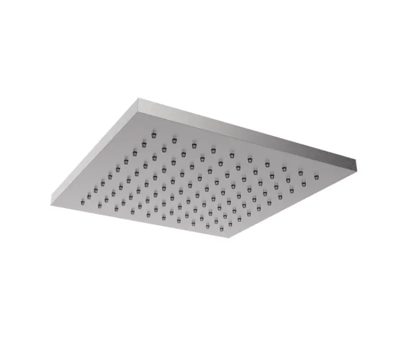 SB Square 316 Douche effet de pluie 20x20cm en inox brossé 316