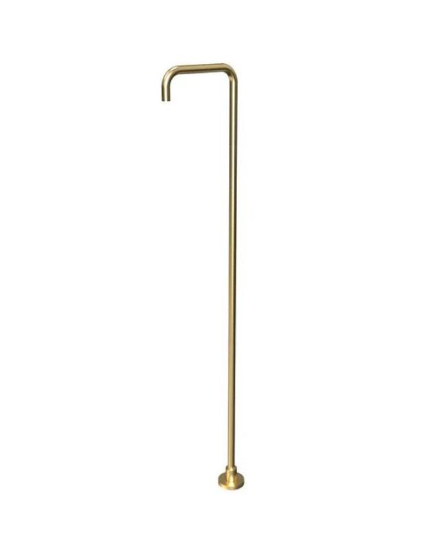 Waterevolution Flow Robinet de lavabo indépendant Bec verseur Laiton entièrement brossé T1.676.LE