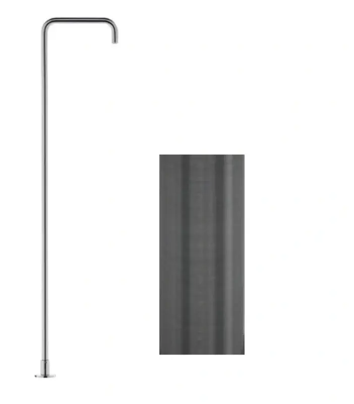 Waterevolution Flow Robinet de lavabo indépendant Bec PVD Gun metal T1.676.GM.E