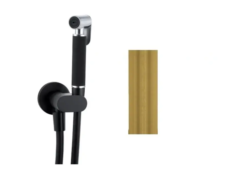 Waterevolution Flow Bidet douchette à main Laiton Nature T1626LE