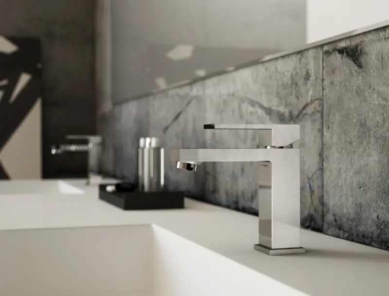 PB Kiki Mitigeur de lavabo 1 trou noir mat