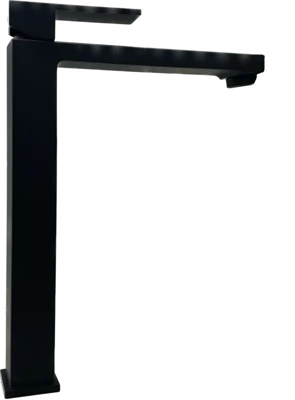 PB Kiki Mitigeur de lavabo haut 1 trou pour cuvettes noir mat