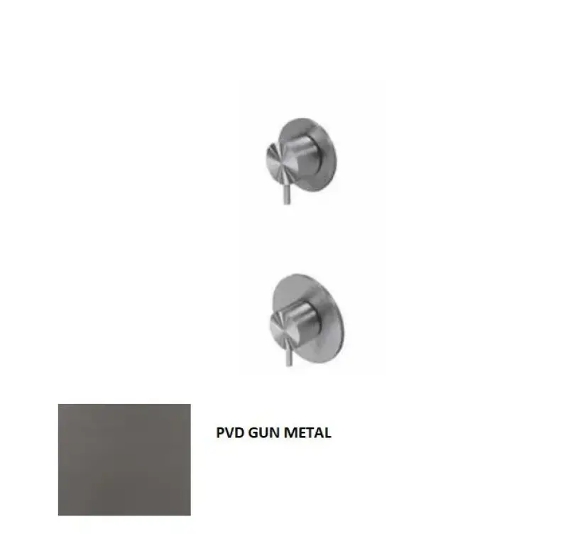 Thermostat de douche encastré Waterevolution Flow avec 1 mitigeur light gold 1208954644