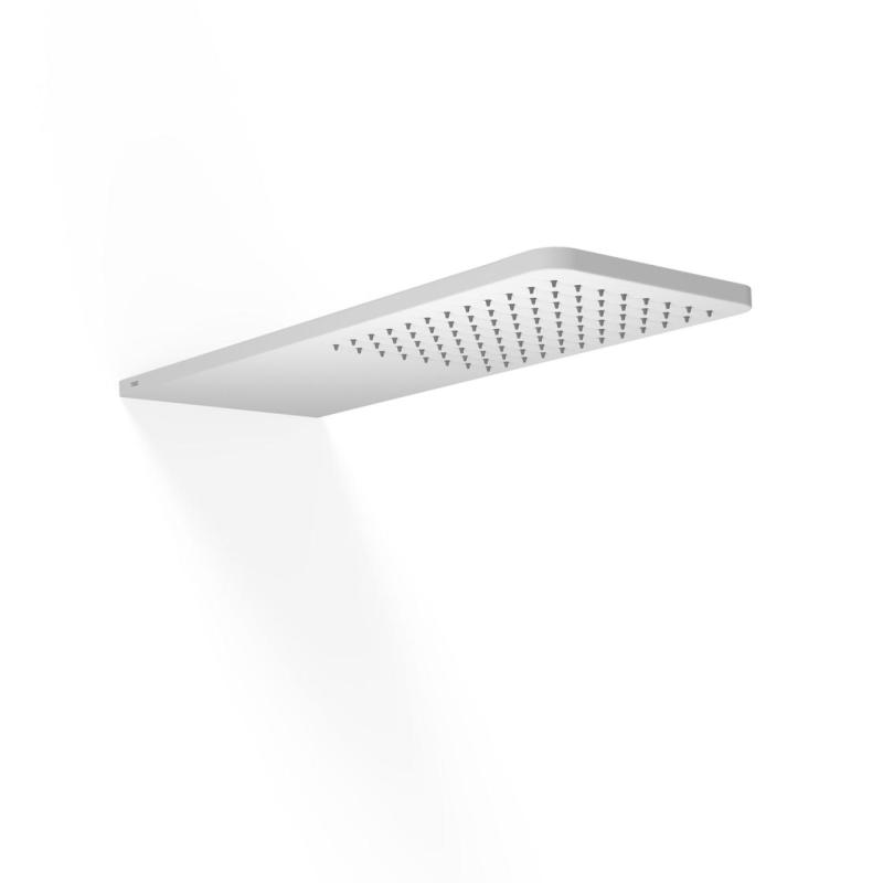 Douche principale Tres Murale 21x55 cm Angles Ronds Mat Blanc 29990307BM