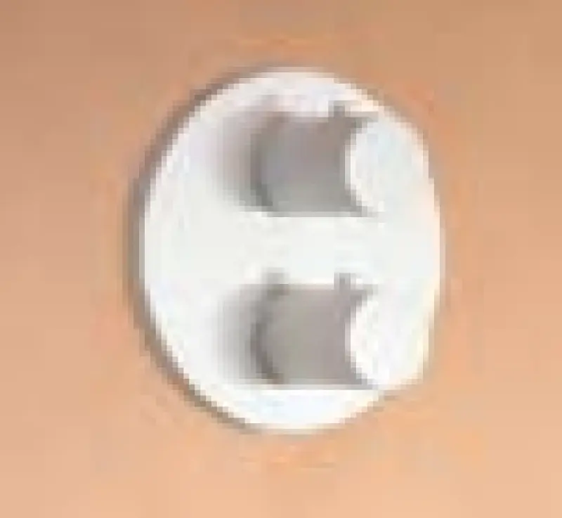 SB Universale Round Mitigeur thermostatique encastré à 2 sorties Blanc mat 1208955165