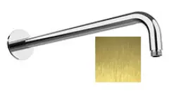 SB Round 316 Bras de douche mural rond 45 cm PVD Or 1208955313