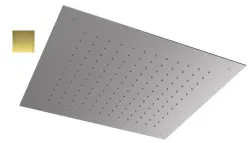 SB Square 316 Douche de pluie encastrée 50x50cm PVD or 1208955322