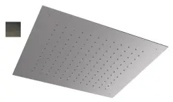 SB Square 316 Douche de pluie encastrée 50x50cm PVD gun metal 1208955323