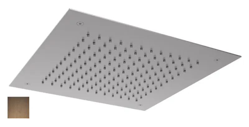 SB Square 316 douche encastrée 38x38cm PVD cuivre 1208955327