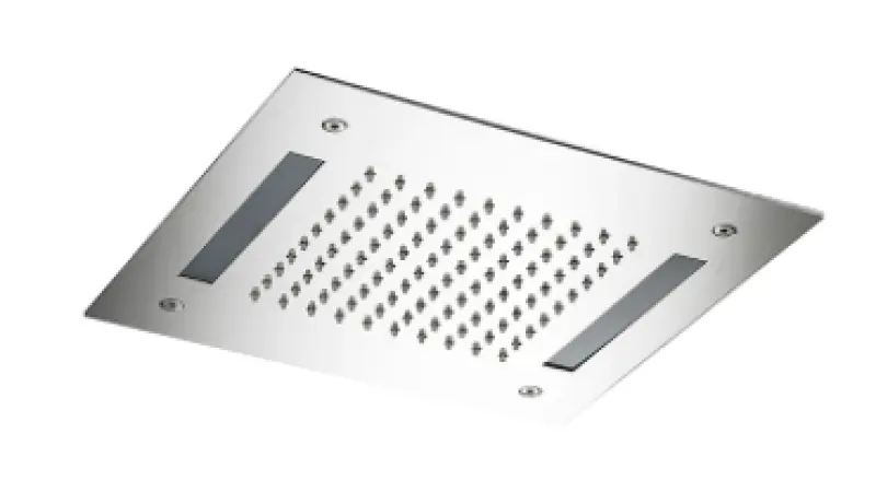 SB Easy Douche à effet pluie encastrée 30x30cm entièrement en inox 1208955436