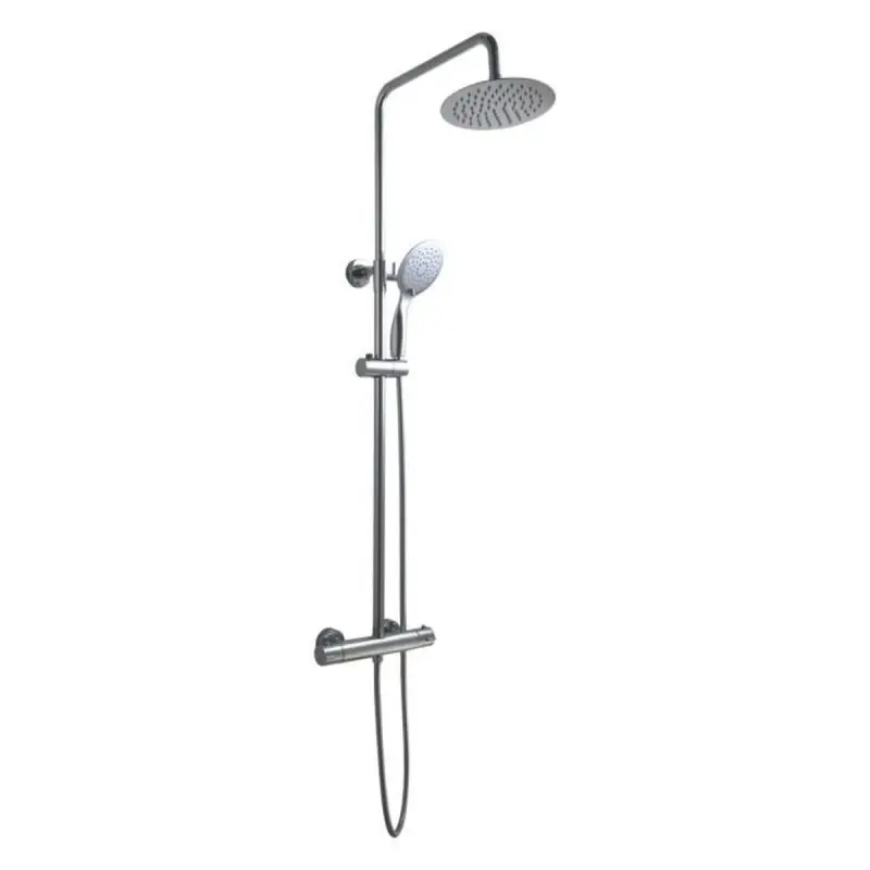 Aquadesign Valence ensemble de douche thermostatique avec douche à effet pluie chromé