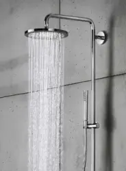SB Round Douche Pluie Laiton 20 cm Chromé 1208955602